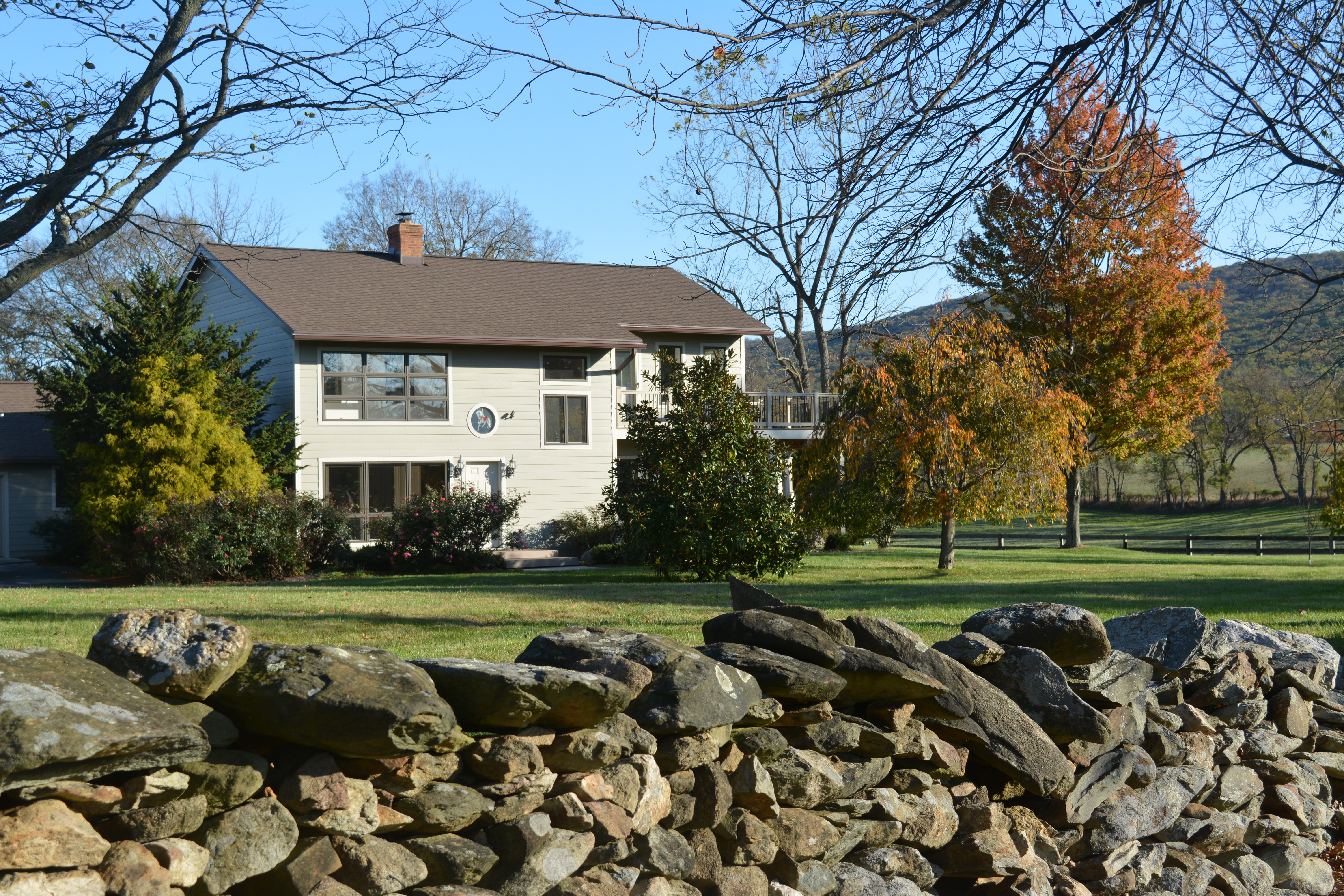 South face of home.