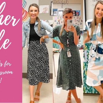 Teacher Style- Midi Skirts/Dresses!