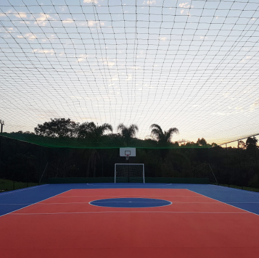 Miniatura: Rede de Proteção Esportiva para Campo de Futebol e Society - Lateral - Nylon