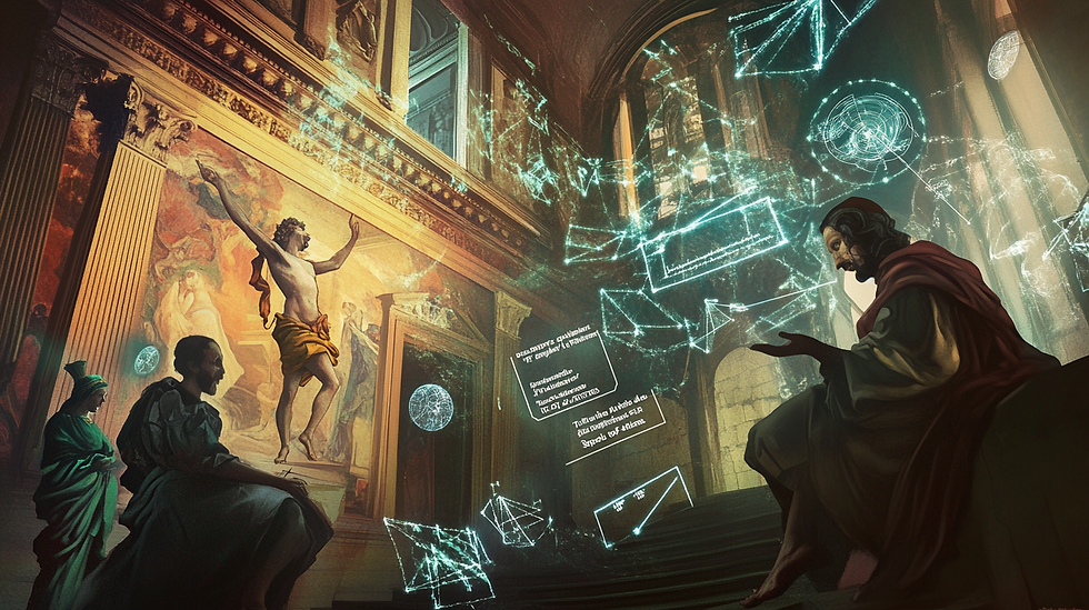The Use of AI for Historical Analysis of the Spread of Mathematical Knowledge