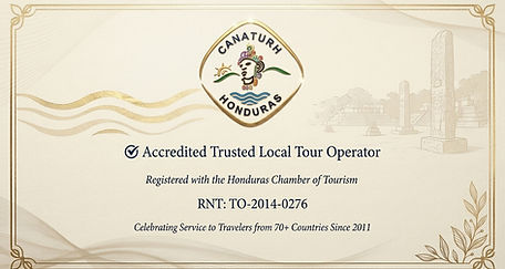 registro camara nacional de turismo honduras