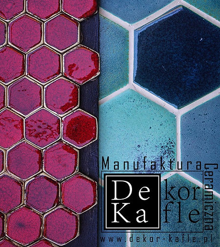 dekor - kafle ceramiczne heksany