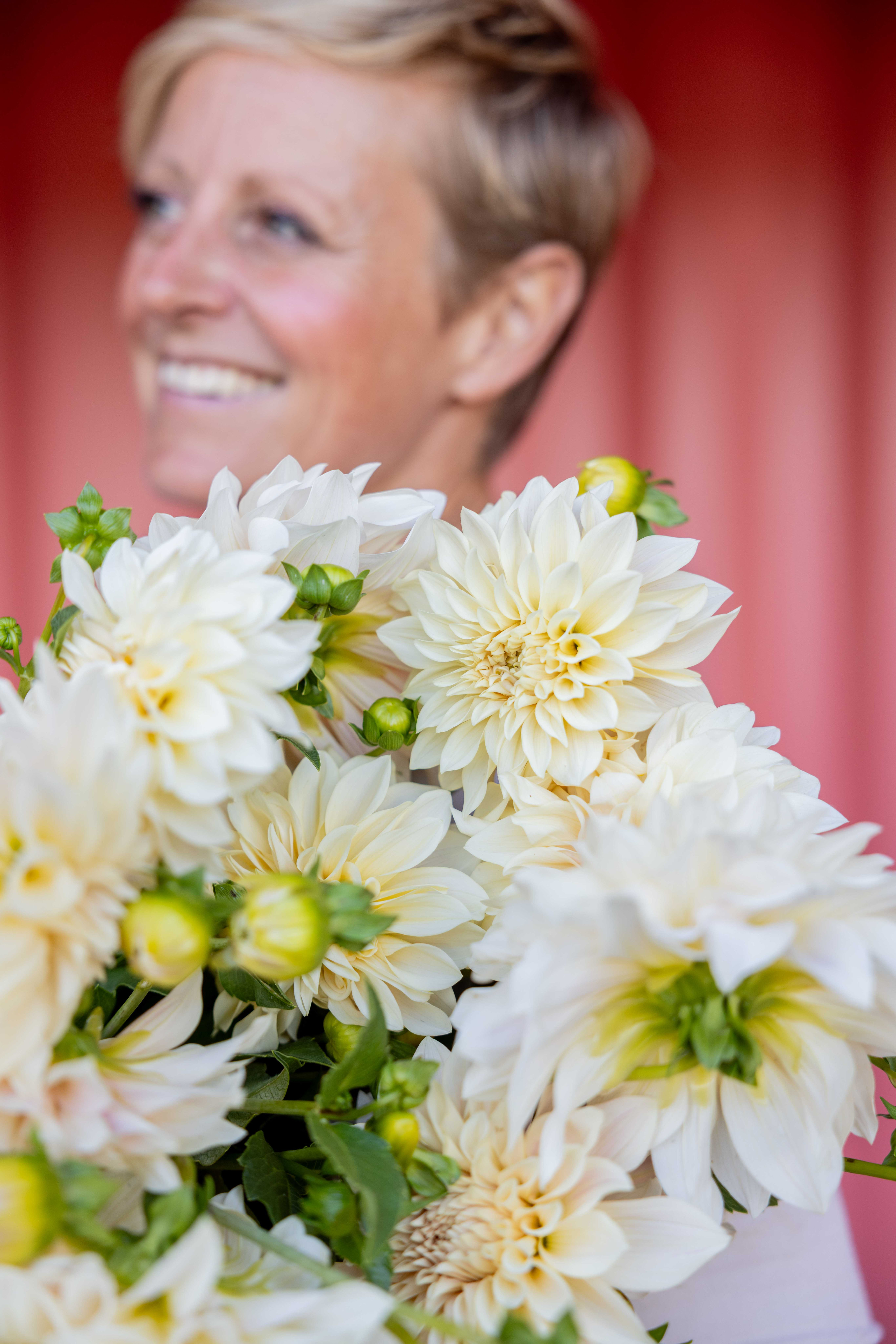 Dahlia Cafe au Lait