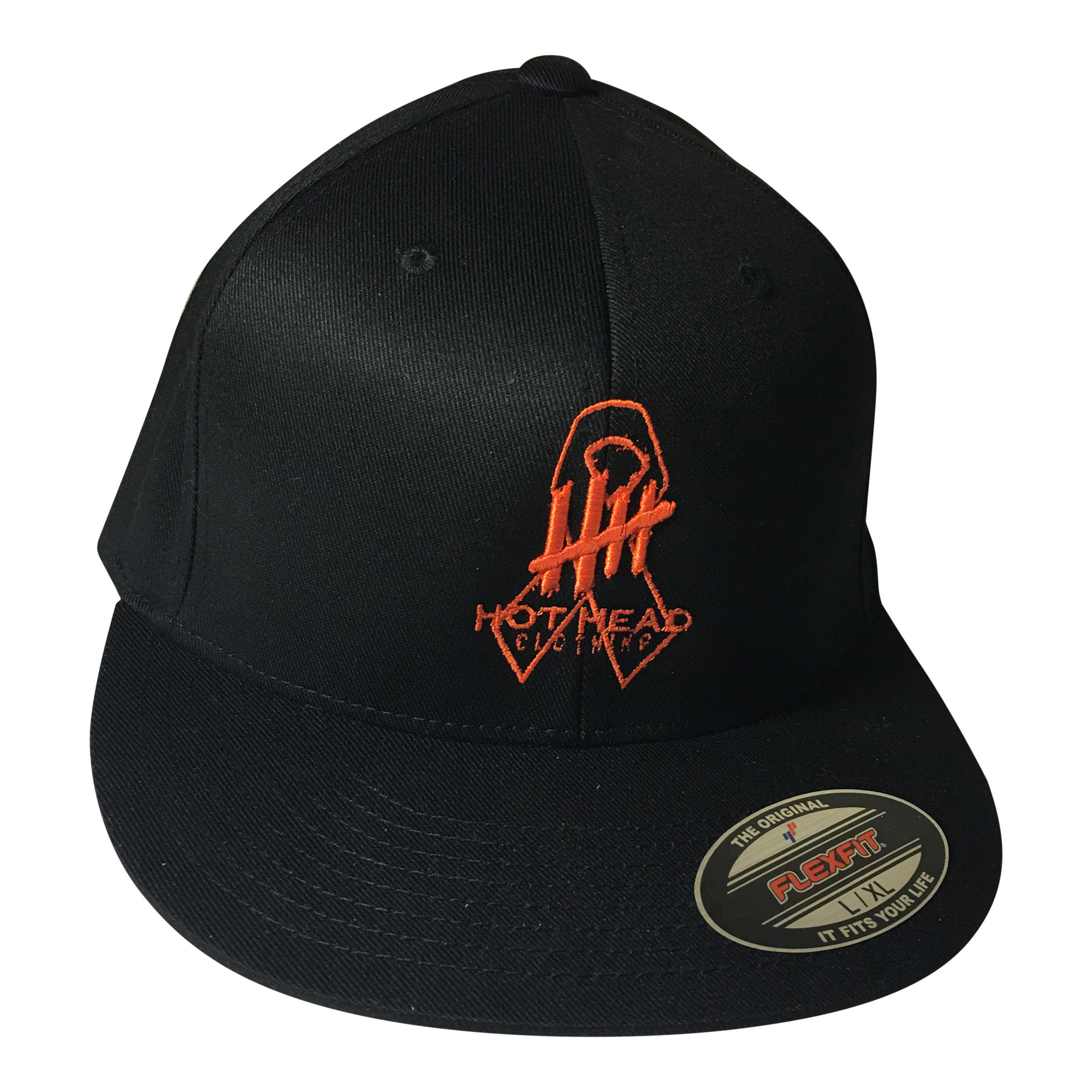 Orange ribbon logo/Flex Fit