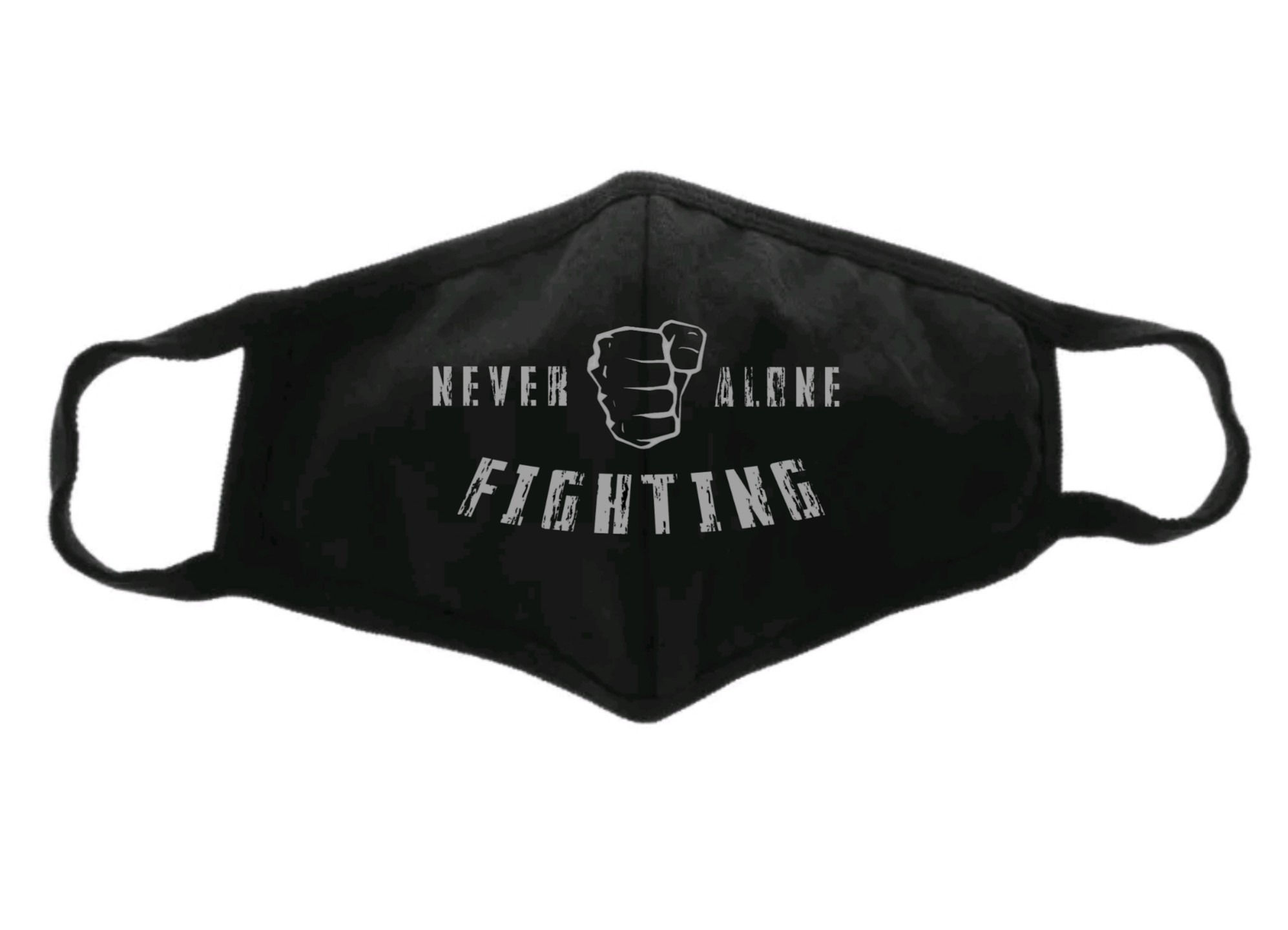 "Never Fighting Alone" Mask