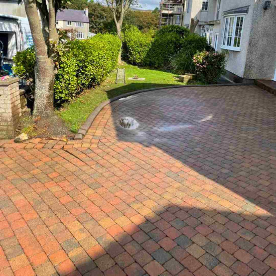 Pressure Washing Driveway