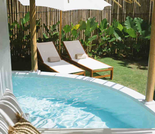 Private pool Mentawai