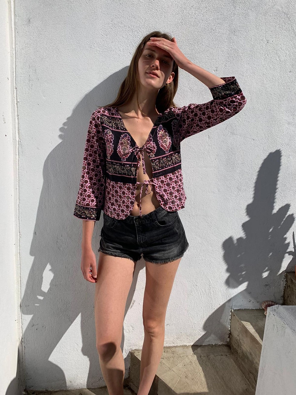 Thumbnail: Lily blouse - pink