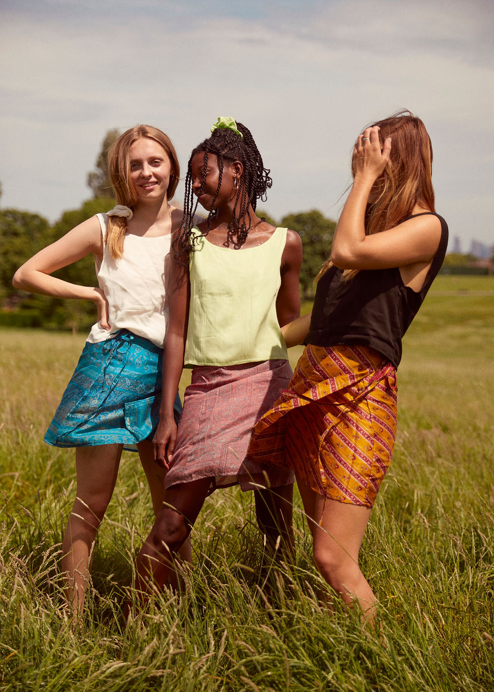 Thumbnail: Mini Wrap Skirt