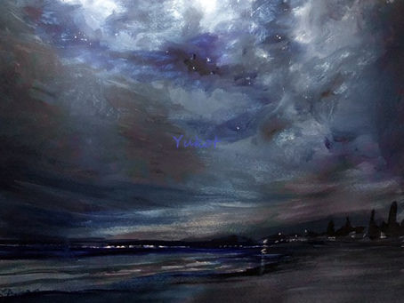 ”雲の流れ” "Dynamic Cloud "