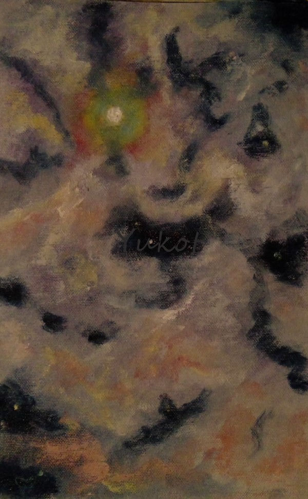 "踊る雲”"Dancing cloud"