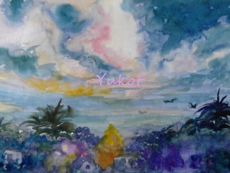 ”雲の流れ” "Stream of clouds"