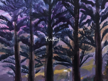 "木立の間で””Between Trees"