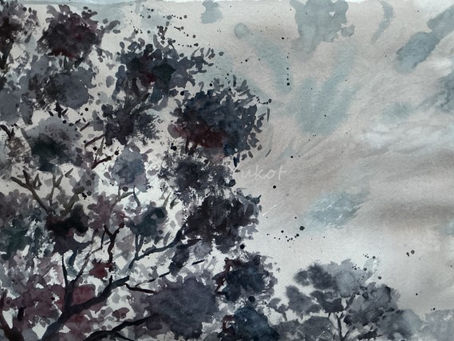 "木の囁き” "Whisper of Trees"
