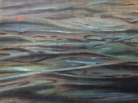 "水の流れ” " Stream of water"