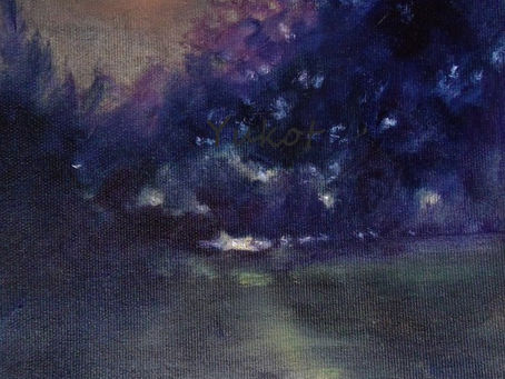”月明かり”"Moon light"