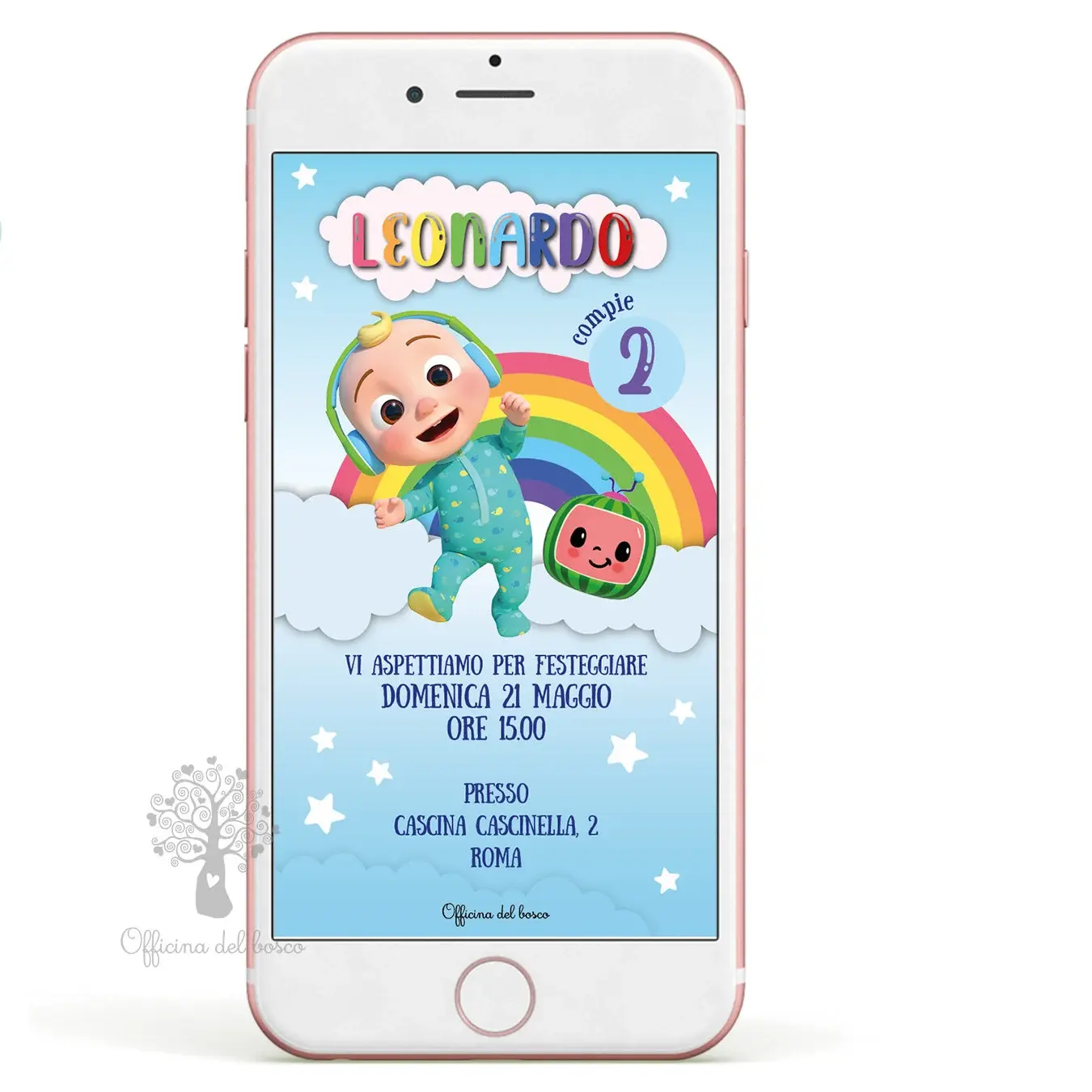 Invito Digitale Cocomelon