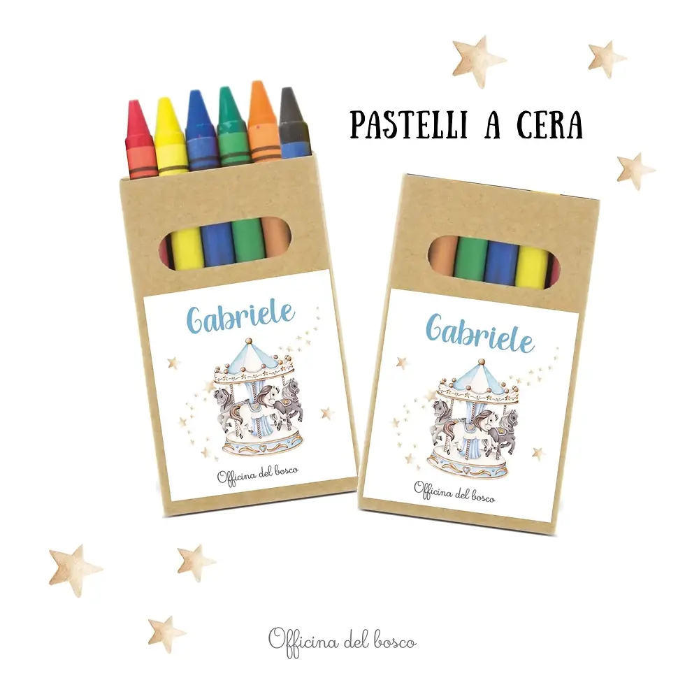 Miniatura: Kit festa giostra cavalli pronto all'uso