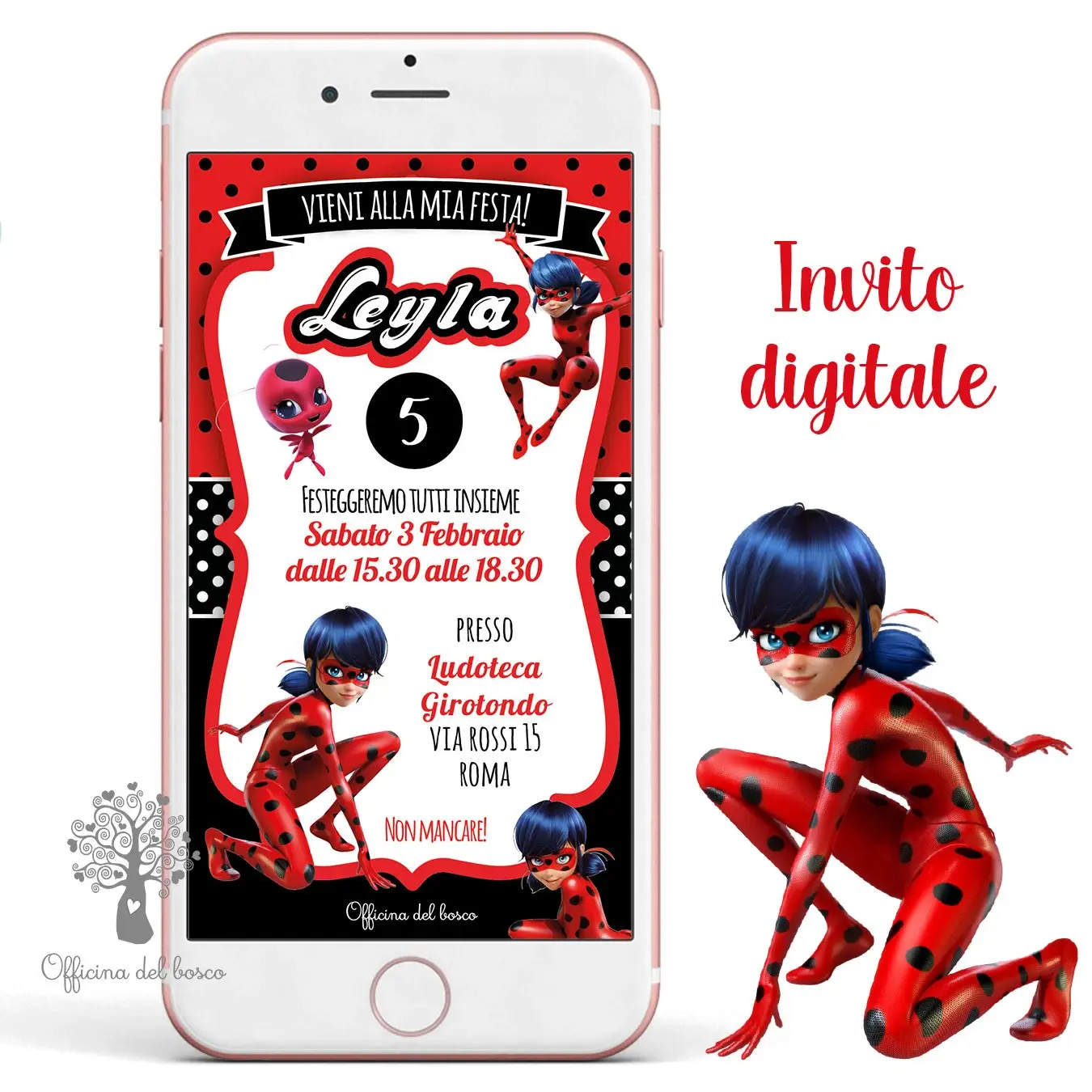 Invito Digitale LadyBug