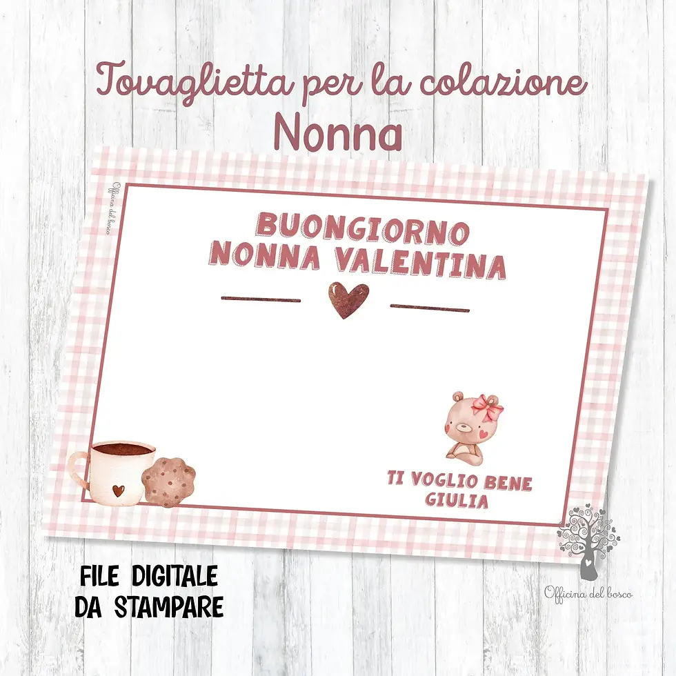 Miniatura: idea regalo nonna