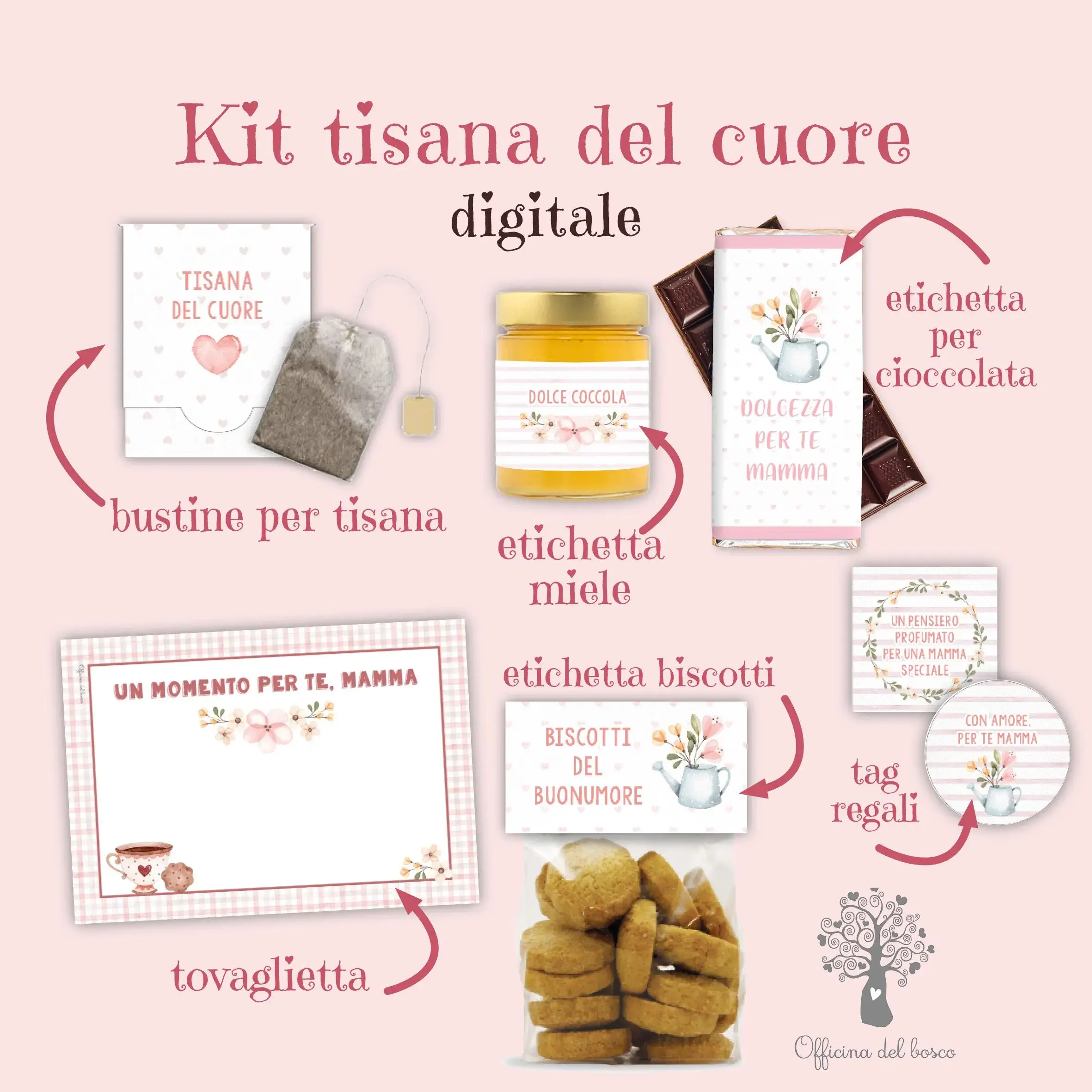 Kit per Mamma Digitale "Tisana del Cuore"
