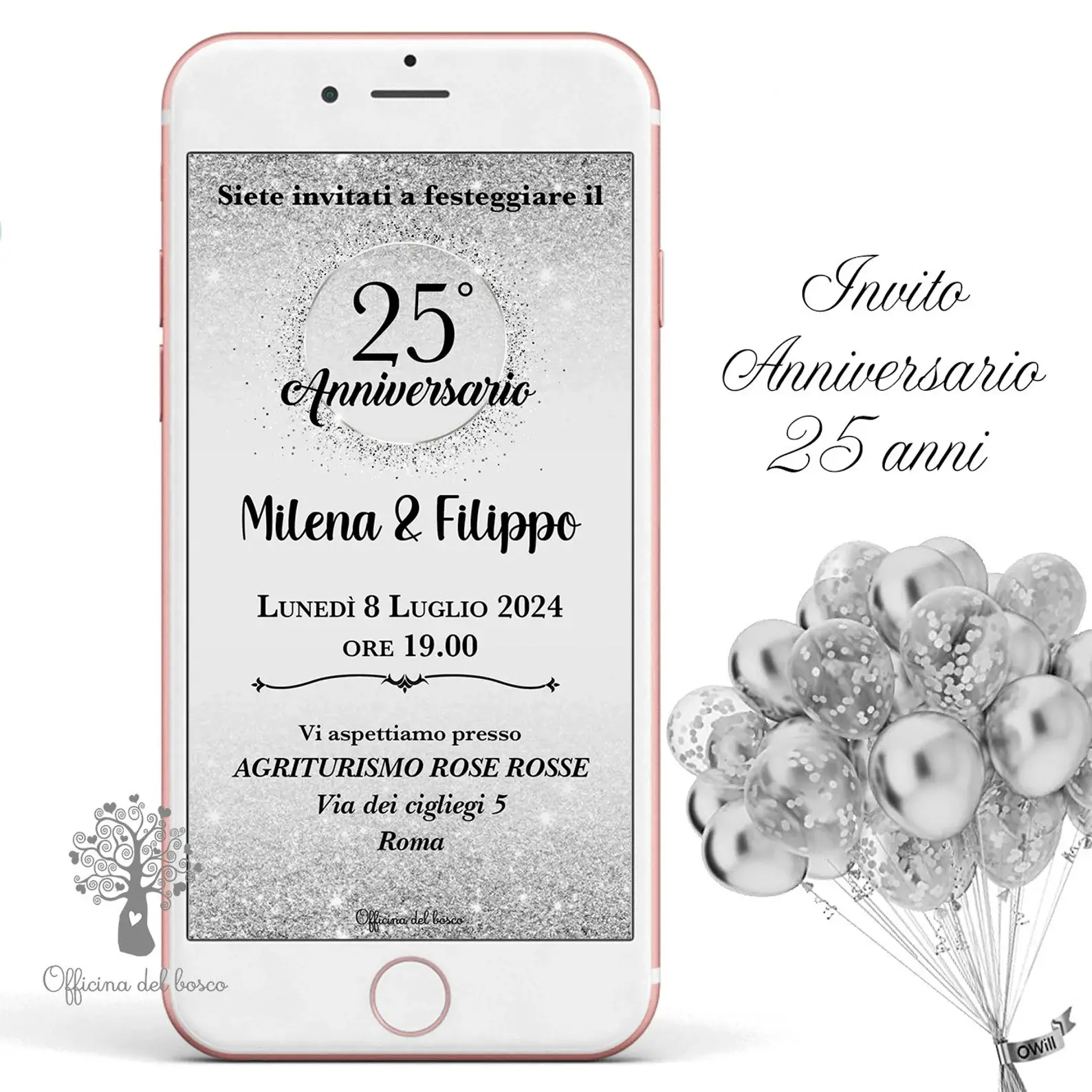 Invito Digitale Anniversario