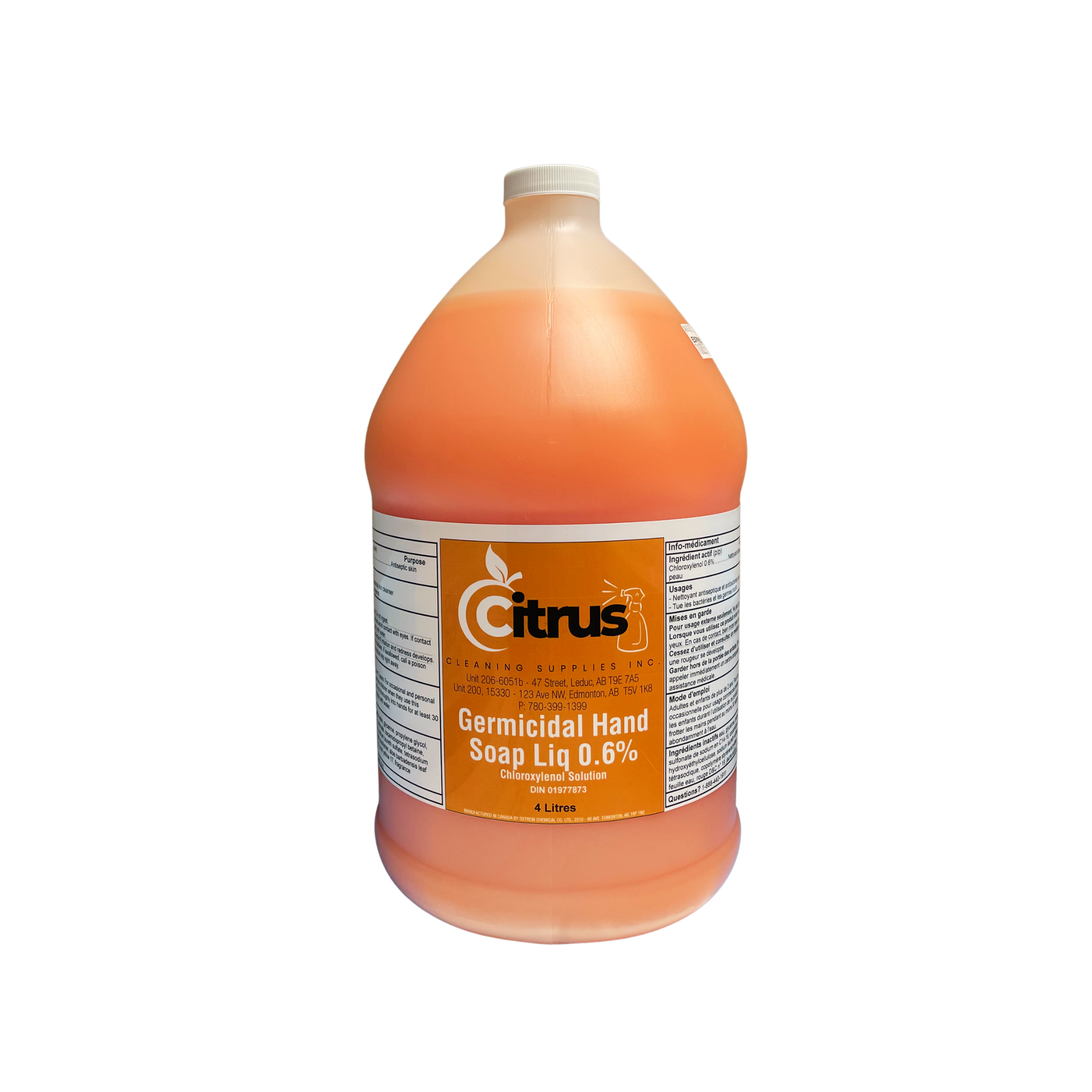 CITRUS. Germicidal Hand Soap. 4L. 