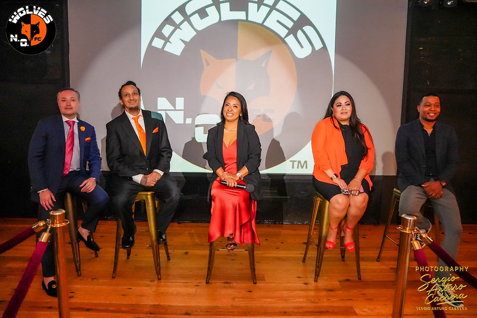 NOLA WOLVES Board of Directors at the Launch Party | Photography by Sergio Cabrera