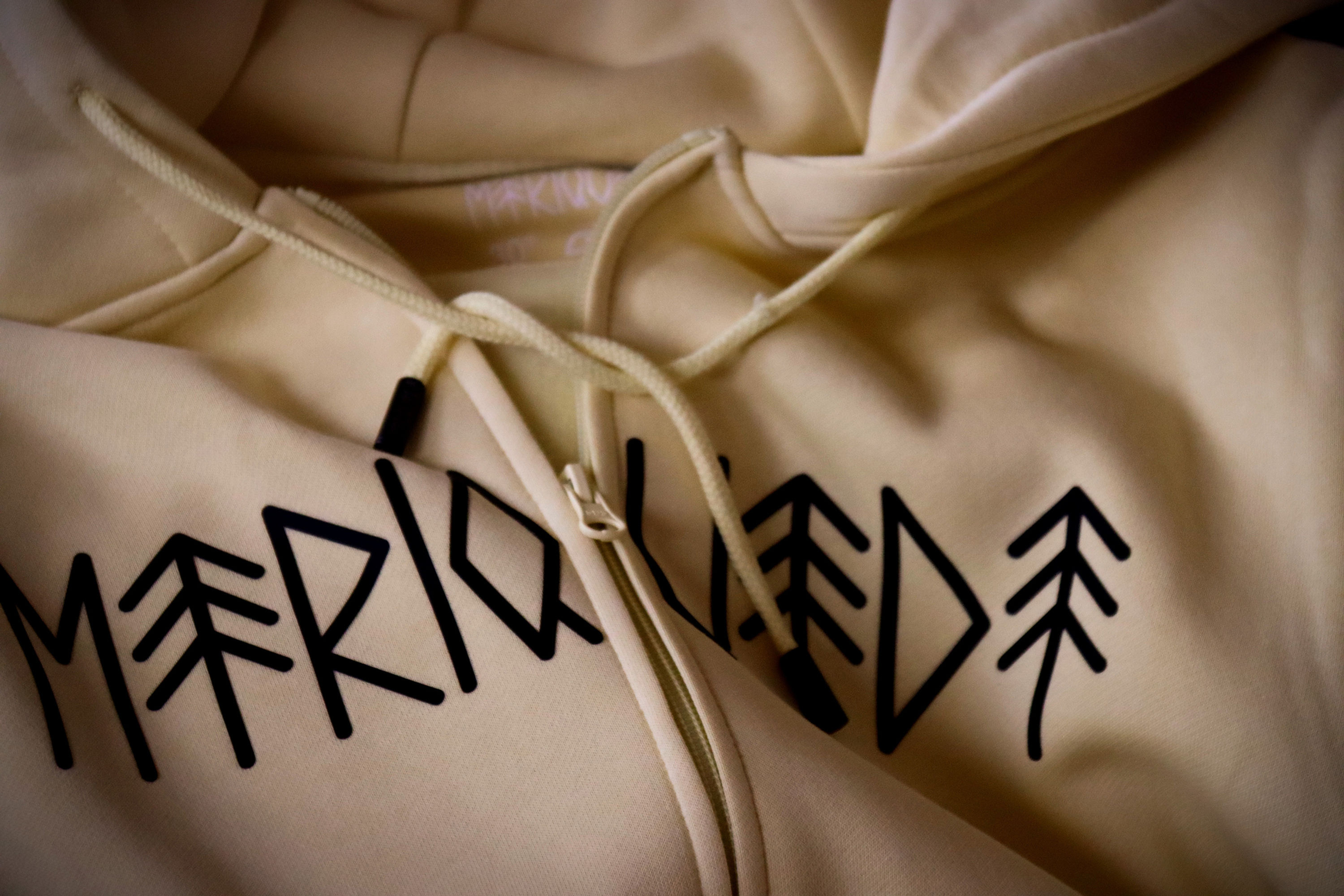 Zip Hoodie "soft yellow"