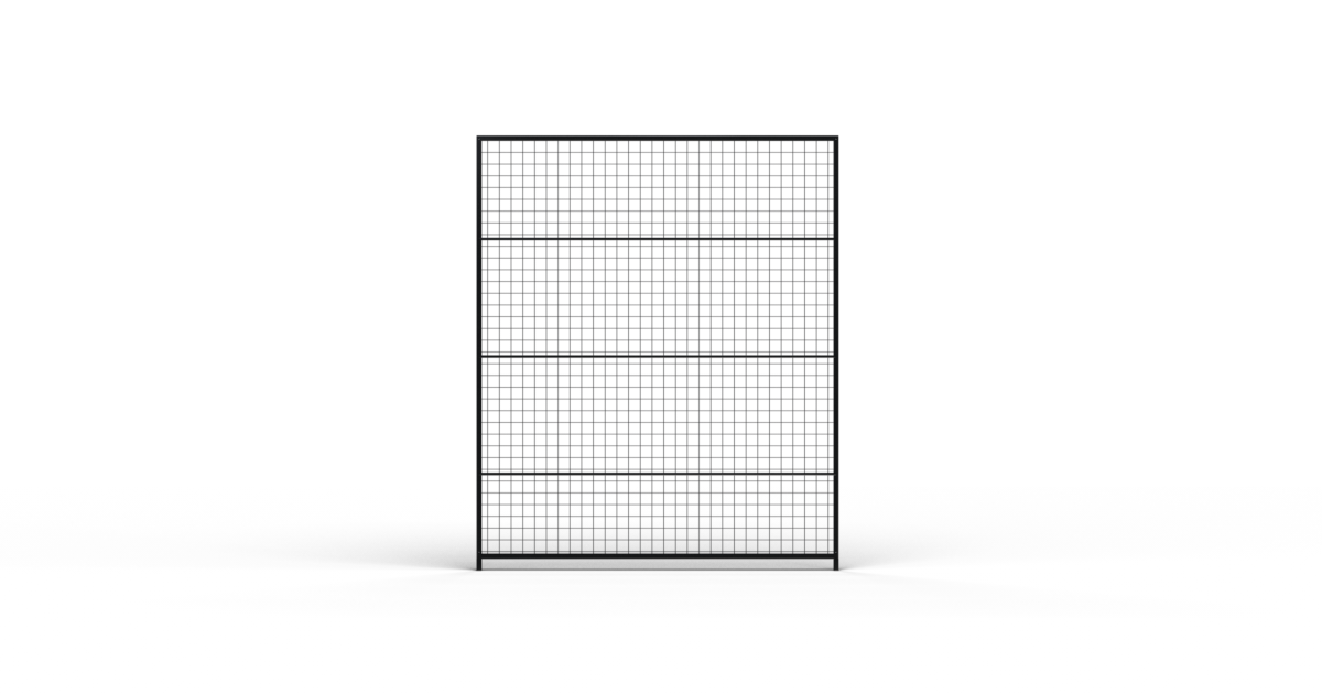 5ft x 6ft Single Powder-coated Panel
