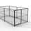 Thumbnail: 5ft x 10ft x 4ft Powder-coated Kennel