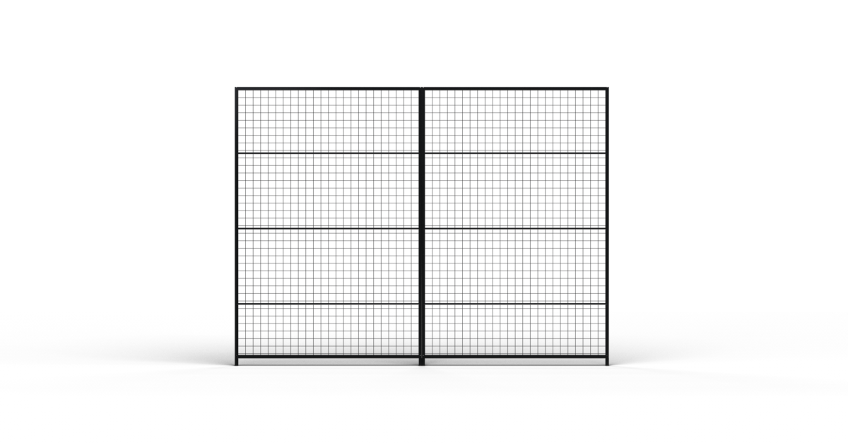 8ft x 6ft Single Powder-coated Panel