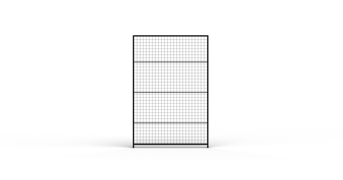 4ft x 6ft Single Powder-coated Panel