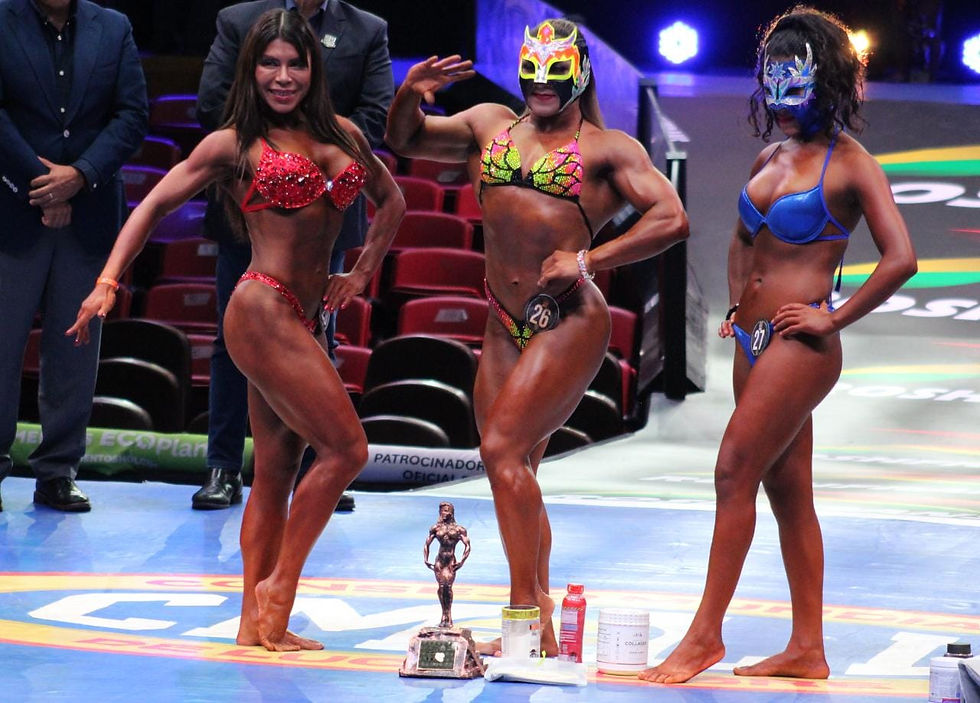 SORPRENDENTE LA PRESENTACIÓN DEL CONCURSO DE FISICOCONSTRUCTIVISMO EN LA ARENA MÉXICO