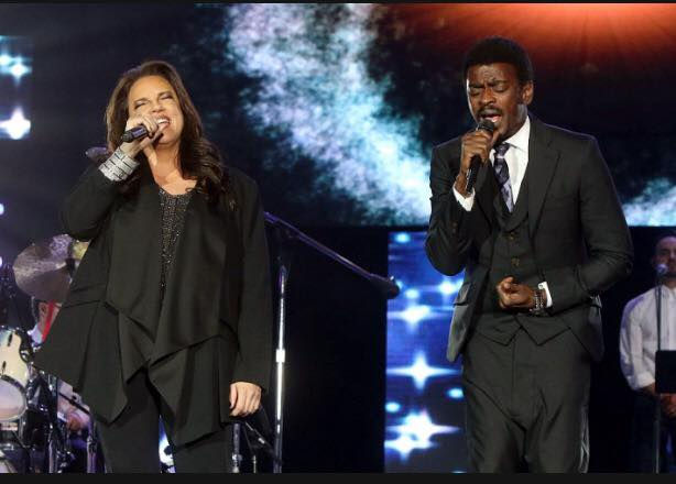 A dupla Ana e Jorge se reuniu e foi até Las Vegas para cantar