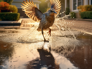 Turning Driveway Troubles into Magical Solutions: The Art of Fixing Birdbaths on Asphalt Revealed!"