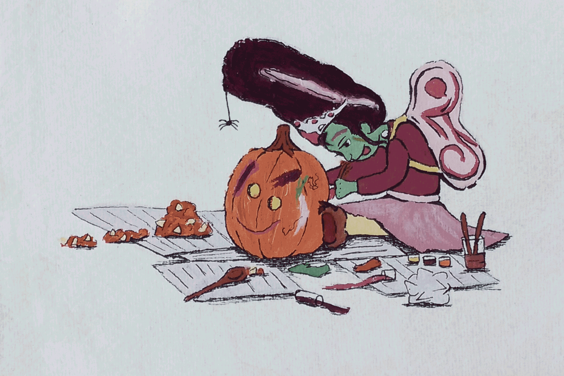 Halloween Animated Illustration