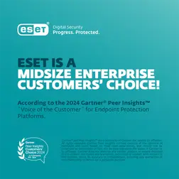 ESET recognised as a Customers’ Choice for Midsize Enterprises