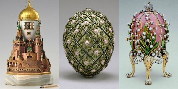 Fabergého vejce ruské carské rodiny