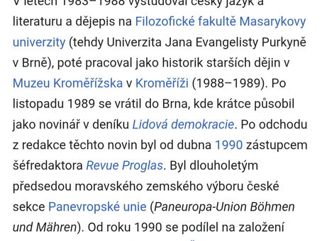 Fiala byl disident