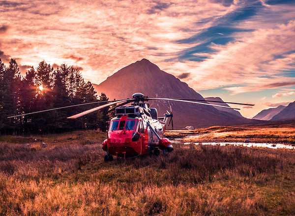 Sunset Helicopter Ride