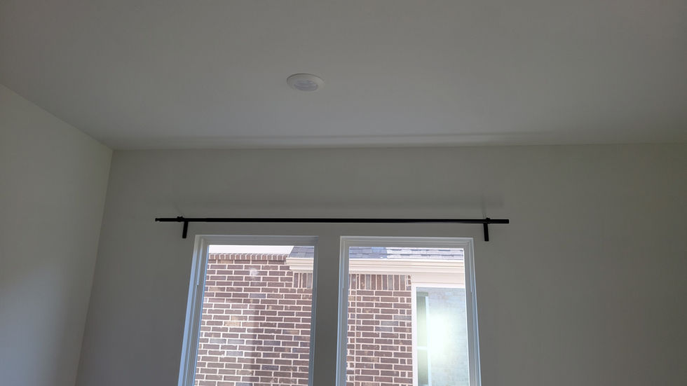 Window and Curtain Installation