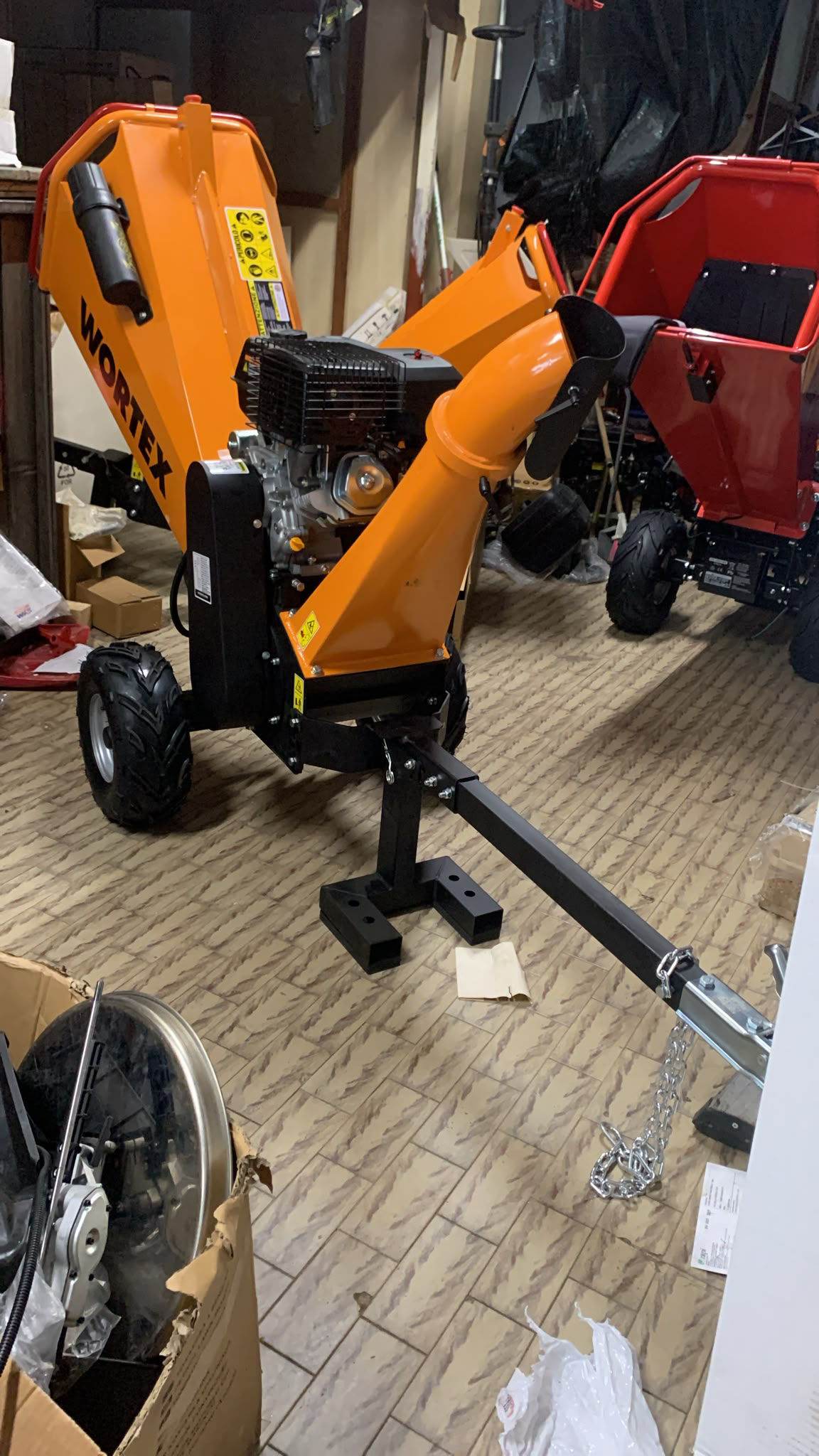 Biotrituratore Wortex Drake D420/120L-E | 420 cc e 14 HP Avv. Elettrico