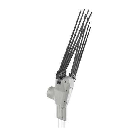 Miniatura: Abbacchiatore Volpi BOMBER 195 con 2 batterie portatili – Asta telescopica L
