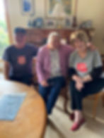 Jacquie Mitchellmore (centre) proves you’re never too old to start a house church! Image: Supplied