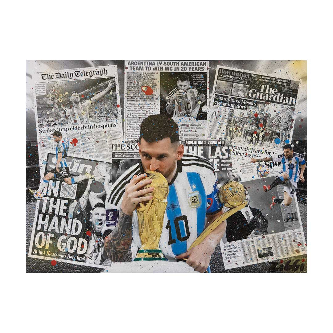 Lionel Messi Art by Ziggi
