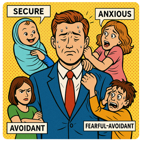 Attachment Theory: Why You’re Emotionally Glued Together Wrong (And Can’t Stop Dating Your Trauma...Or Something Like That..)