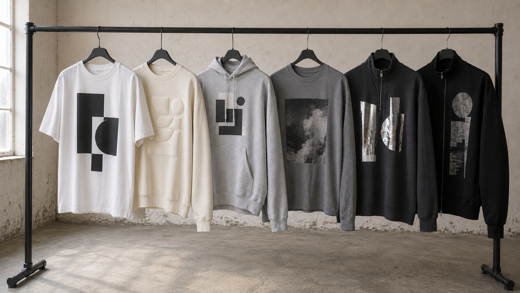 Garment and fabric printing process