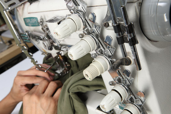 Garment manufacturing process