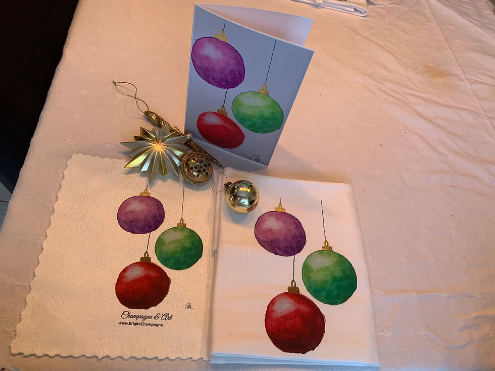 Miniature : Holiday Collection - 100% Cotton Tea Towels